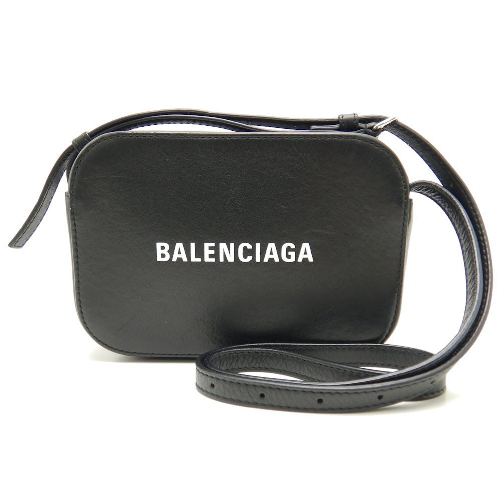 Balenciaga Camera Bag Crossbody Calf Black